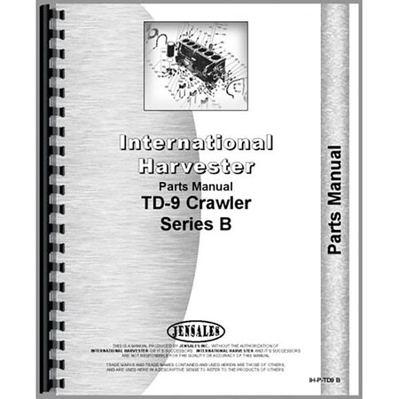 New International Harvester TD9 Crawler Series Parts Manual